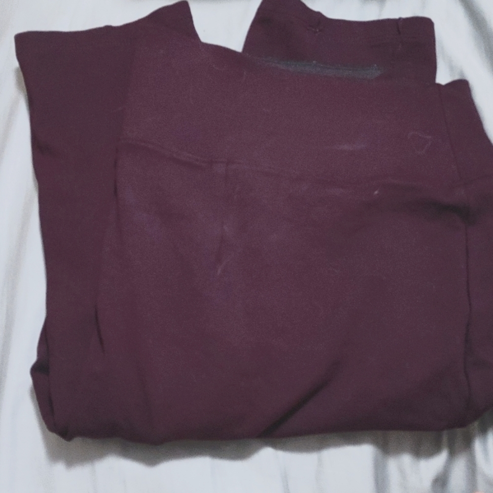 Nine west xxl purple ponte pants